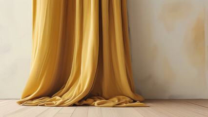 Muted Mustard Curtains: Warm and Elegant Touch for Interior Decor