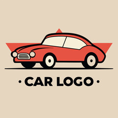 Fototapeta premium Car Logo Abstract Lines Vector. Vector illustration