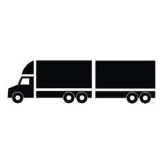 truck delivery car icon vector  illustration 