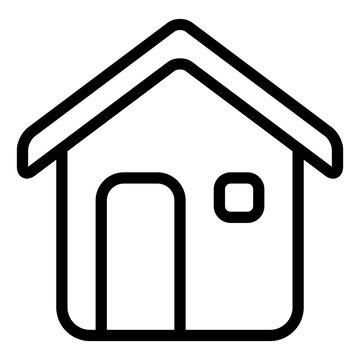 recommend clip art: home, house, building outline icon