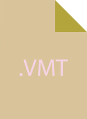 VMT File icon fill crisp corners  v1