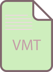 VMT File icon fill and outline rounded corners