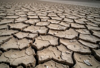 dry cracked ground