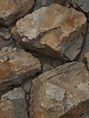 Obraz premium stack of firewood