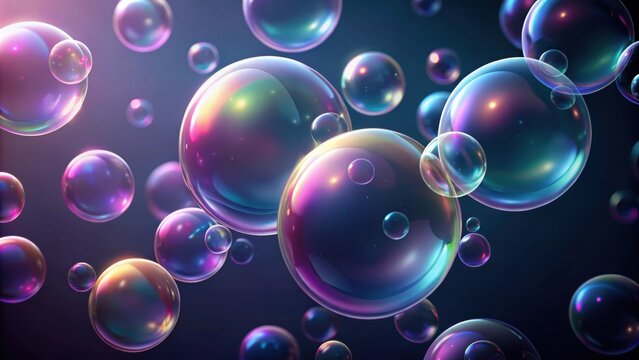 Fototapeta Dark pastel colored bubble background, pastel, dark, bubble, texture, abstract, colors, soft, gradient, elegant, wallpaper