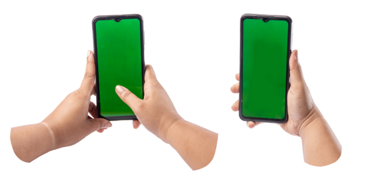 Smartphone similar to iphone xs max with blank white screen for Infographic Global Business Marketing Plan , mockup model similar to iPhonex isolated Background of ai digital investment economy. HD