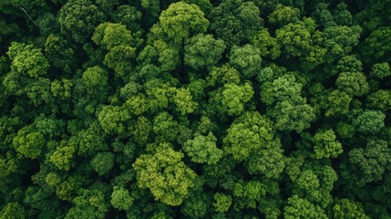 Naklejka premium Sustainability net zero carbon negative forest nature Biodiversity Diversity