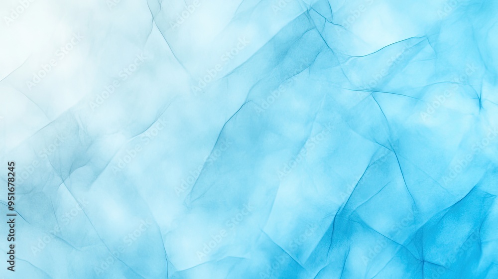 Poster soft blue abstract texture with gentle waves and layers, ideal for backgrounds and design projects.