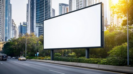 Billboard advertising a tourism campaign in a high-traffic downtown area, destination marketing, traveler engagement