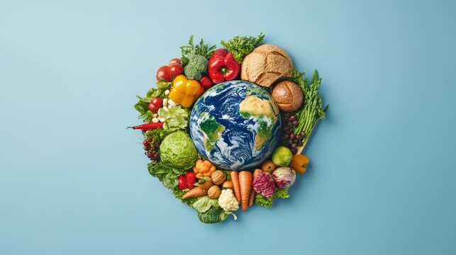 World food day. An international day celebrated every year worldwide on October 16 to commemorate the date of the founding of the United Nations Food and Agriculture Organization