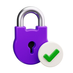 unlock 3d render icons