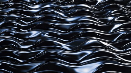 Three dimensional render of wavy pattern. waves abstract background texture