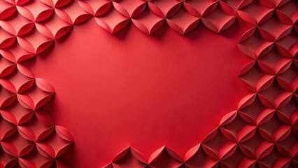 Abstract paper pattern on red background, abstract, paper, pattern, red, background, design, texture, artistic, creative