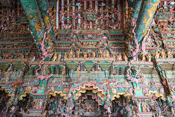 Gilded sculptures & painted statues art of the Ming and Qing Dynasties in Minor Western Heaven...