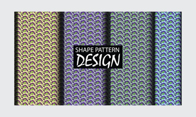 Pattern design pattern with distressed texture and effect