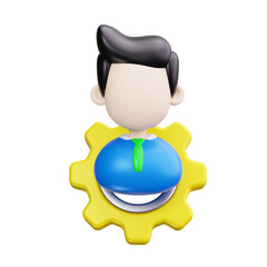 Fototapeta premium machinery 3d render icons