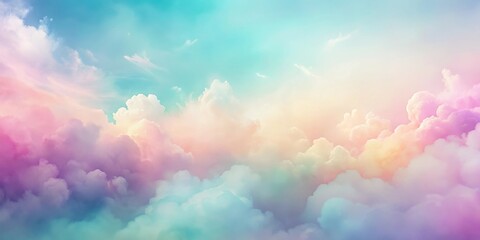 Soft and dreamy pastel colors blending together in an ethereal abstract dreamscape , Flowing, watercolor, soft, dreamy