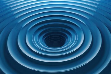 ripple of change abstract concentric circles expanding from a central point symbolizing the farreaching impact of small acts of social responsibility vector illustration