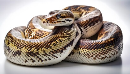 Obraz premium A Reticulated Python