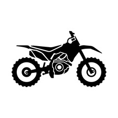 Fototapeta premium motorcycle sport bike silhouette. motorcycle bike silhouette