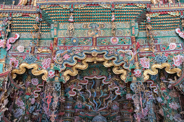 Gilded sculptures & painted statues art of the Ming and Qing Dynasties in Minor Western Heaven...