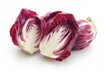 Obraz premium radicchio isolated on white background