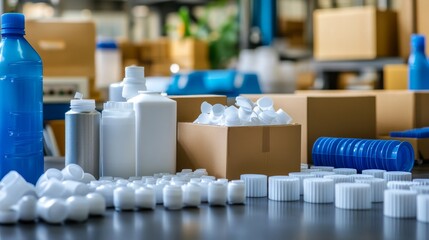 Packaging facility using bioplastics for eco-friendly product packaging