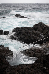 Pool coast of Tenerife in the Canary Islands