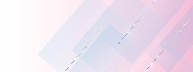 Vector pink gradient abstract background with shapes elements.