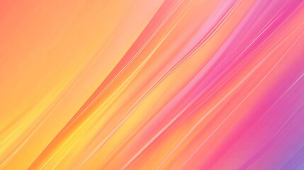 Vibrant abstract waves in shades of pink and orange create a dynamic visual experience.