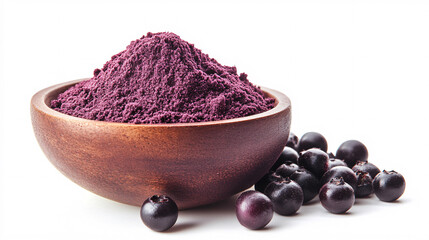 Acai Powder and Berries