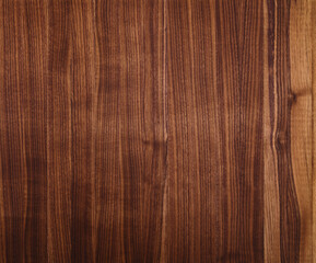 Black walnut wood texture from narrow planks vertical oil finished