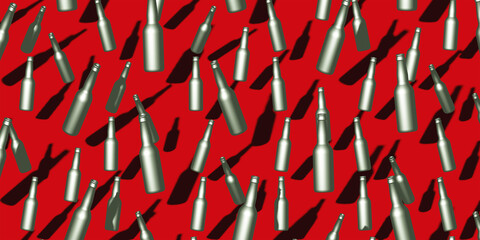 Octoberfest 3d poster. Traditional german beer festival. Template background banner.