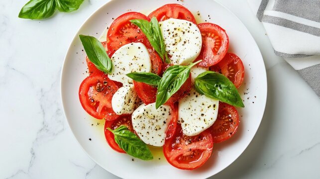 Caprese Salad, Fresh and Delicious