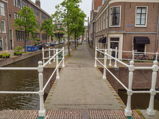 Die Stadt Leiden in Holland