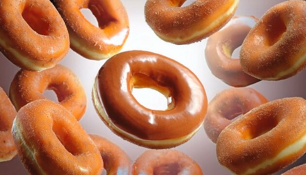brown doughnuts donuts 