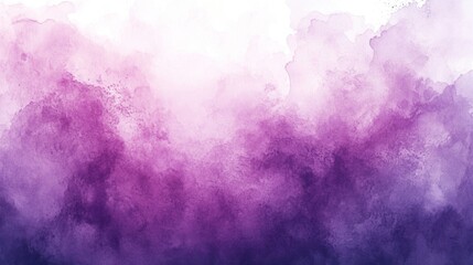 A beautiful blend of purple hues creates an ethereal watercolor background perfect for artistic designs and elegant presentations.