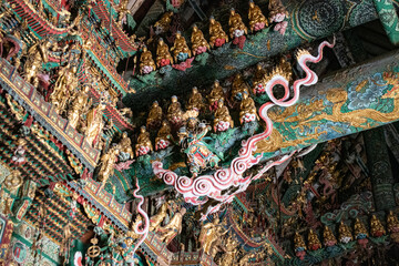 Gilded sculptures & painted statues art of the Ming and Qing Dynasties in Minor Western Heaven...