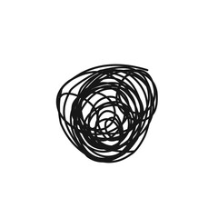 abstract tangled thread