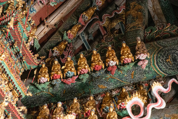Gilded sculptures & painted statues art of the Ming and Qing Dynasties in Minor Western Heaven...