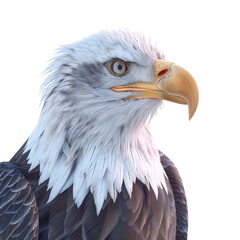 Fototapeta premium Portrait of a Bald Eagle