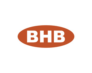 BHB Logo design vector template. BHB