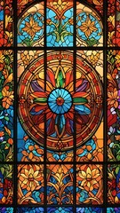 Fototapeta premium Stained glass