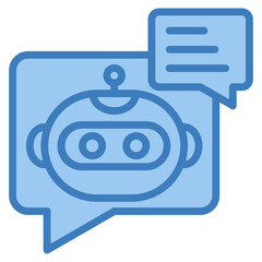 Chatbot Icon Element For Design