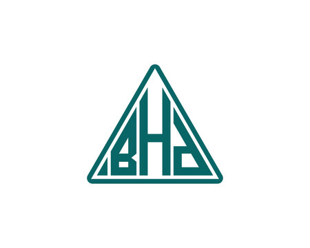 BHD logo design vector template. BHD