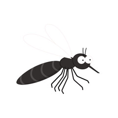 Mosquito bites. mosquito cartoon. wallpaper. free space for text. copy space.