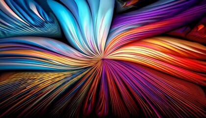 Colorful abstract fractals