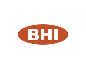 BHI logo design vector template. BHI