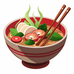 Pho Vector Illustration - High-Quality Food Graphic Design