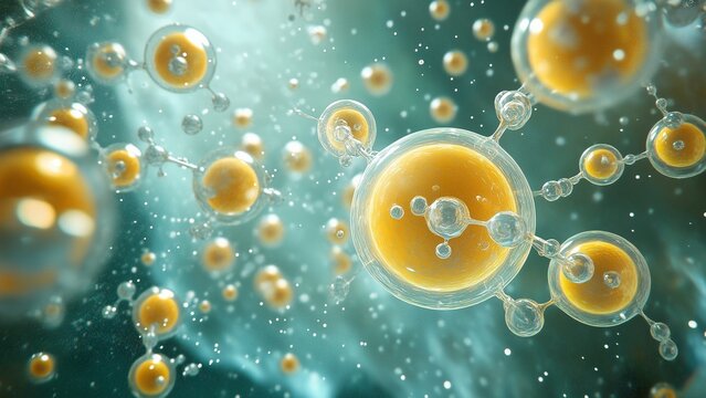 The Chain Reaction of Ozone Destruction. A diagrammatic illustration showing how one CFC molecule can destroy multiple ozone molecules, leading to a cascading effect of ozone depletion